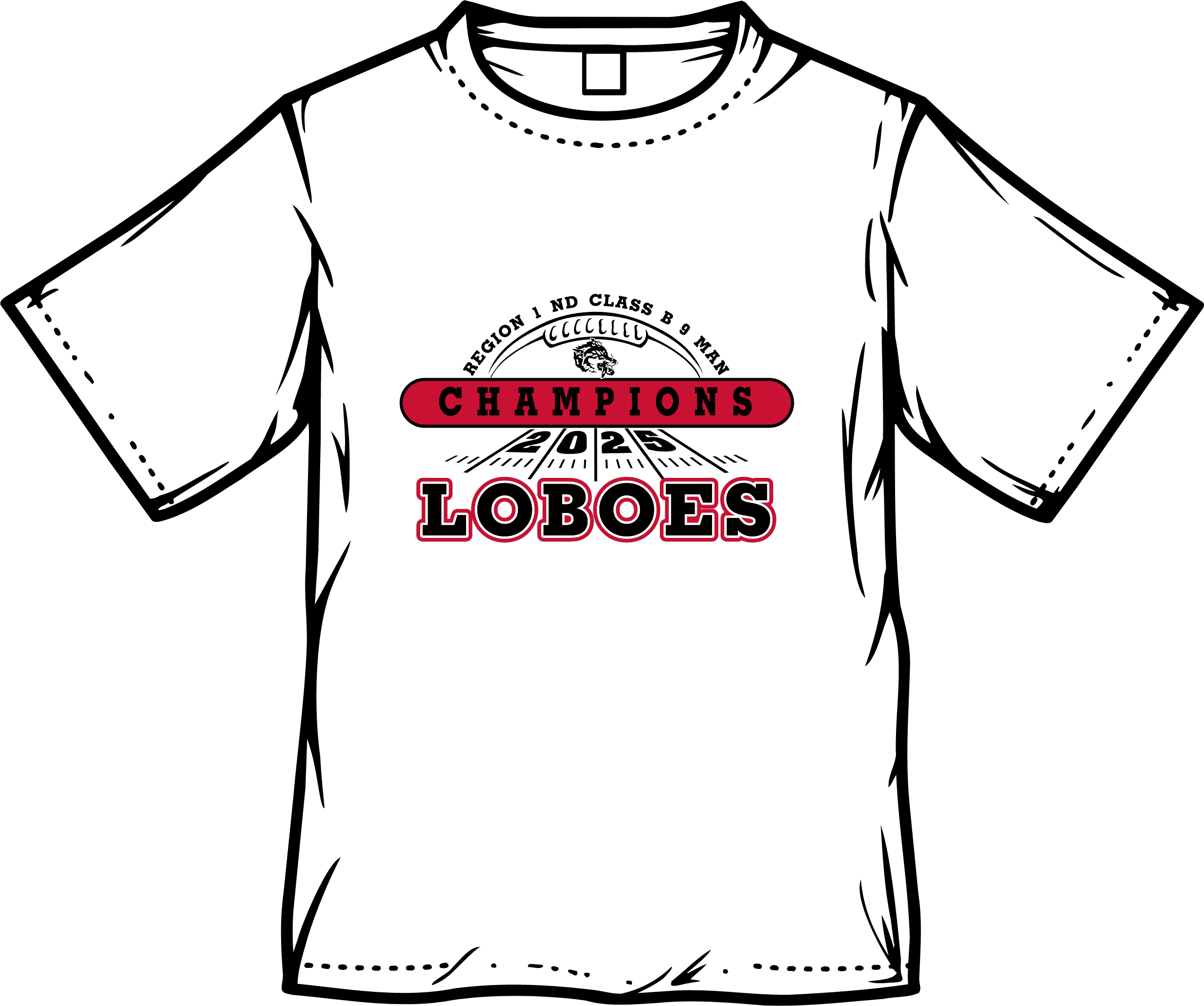 2025 FB Reg Champs T-Shirt