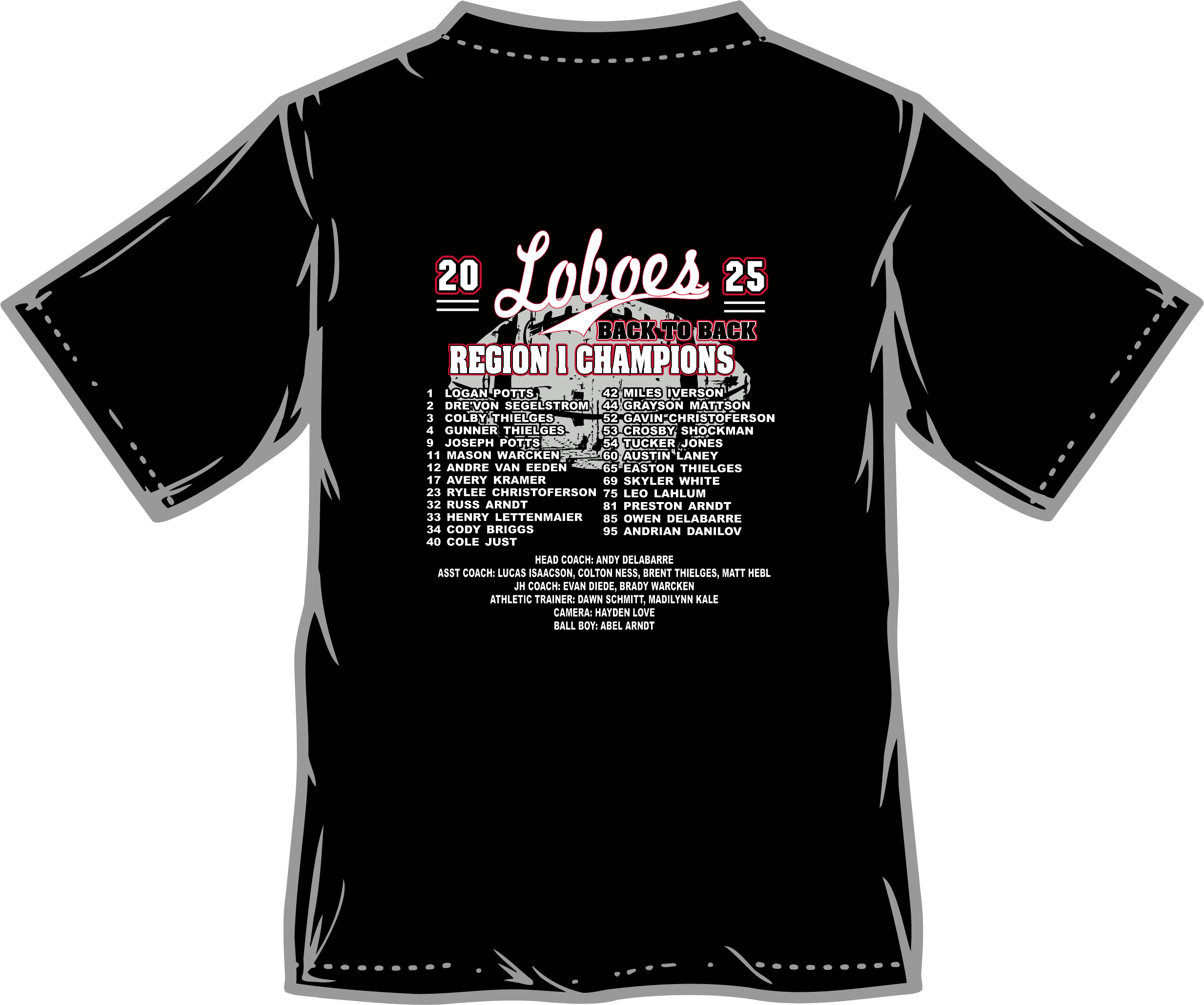 2025 FB Reg Champs Crewneck Sweatshirt