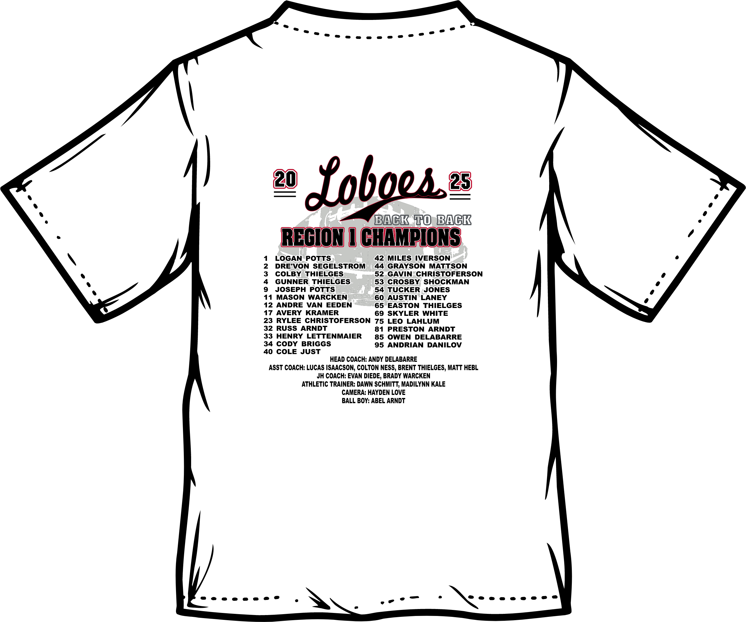 2025 FB Reg Champs Crewneck Sweatshirt