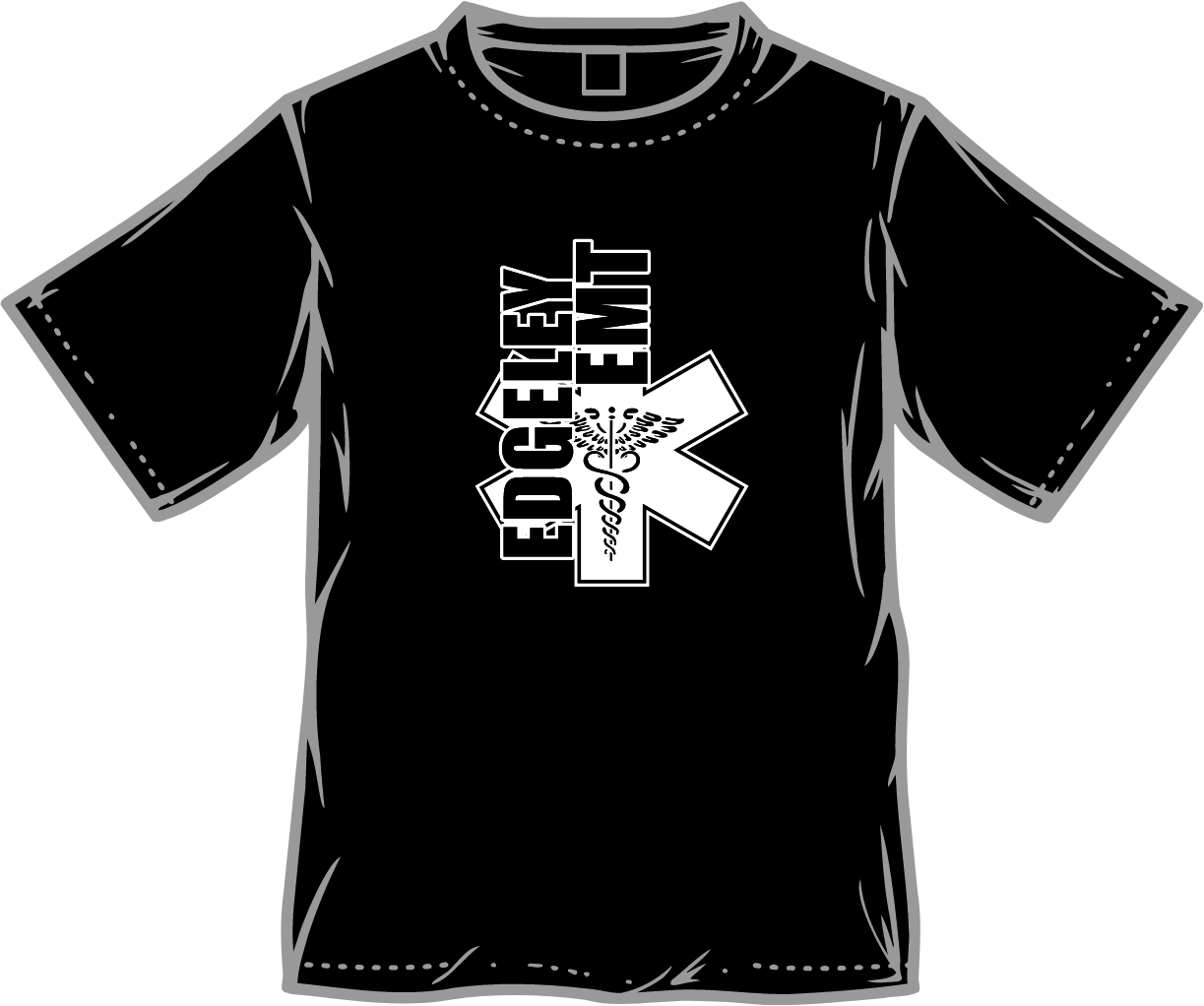 Edgeley EMT Black T-Shirt