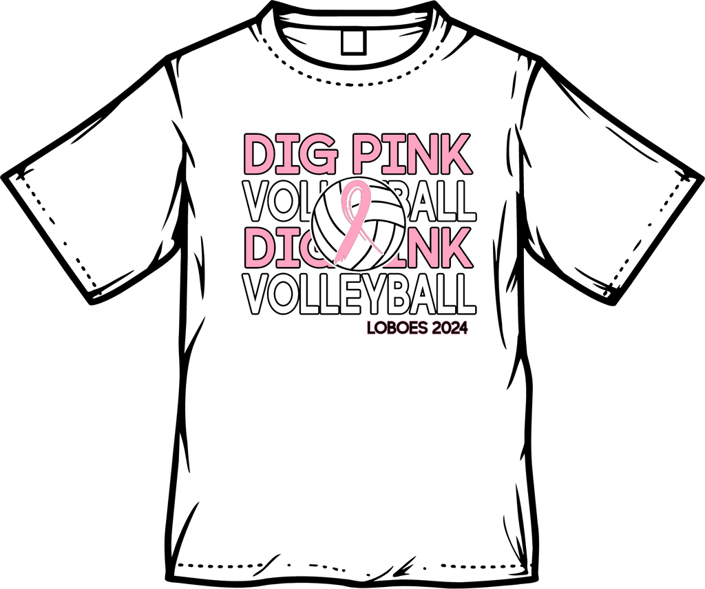 2024 Dig Pink T-Shirt