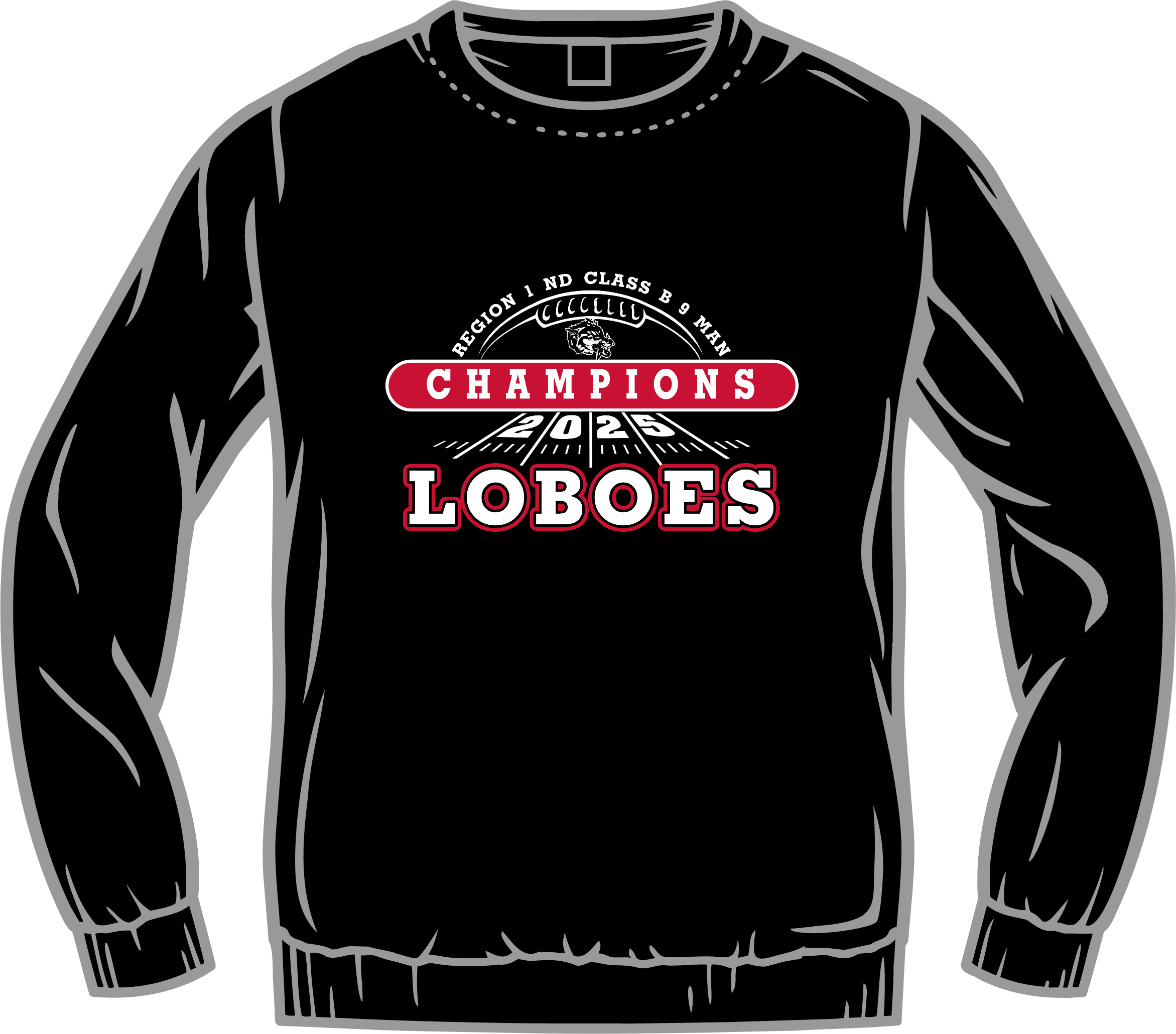 2025 FB Reg Champs Crewneck Sweatshirt