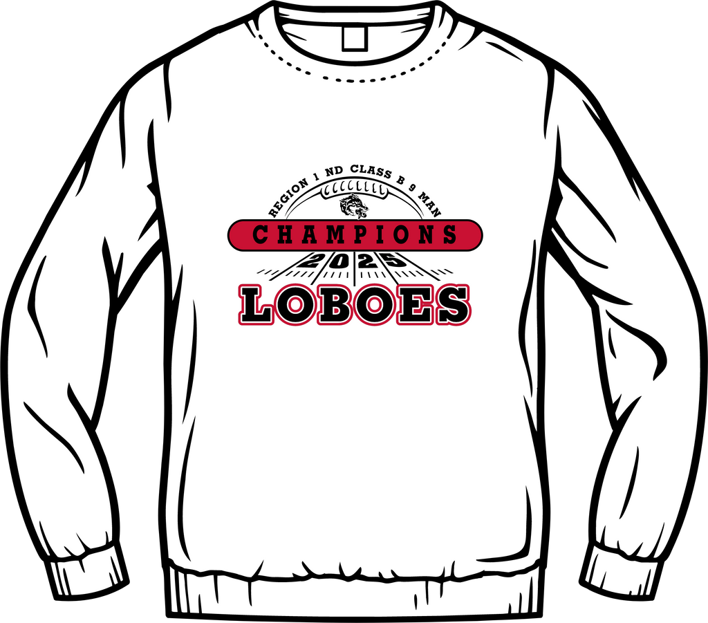 2025 FB Reg Champs Crewneck Sweatshirt
