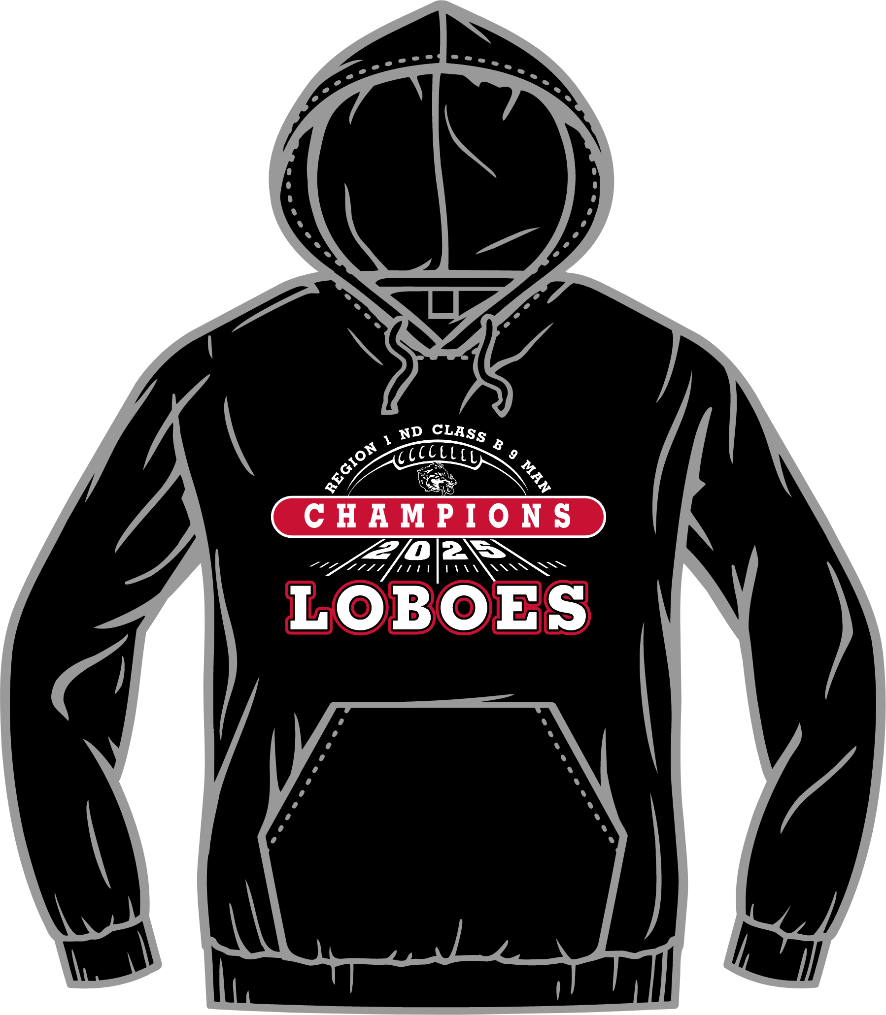 2025 FB Reg Champs Hoodie