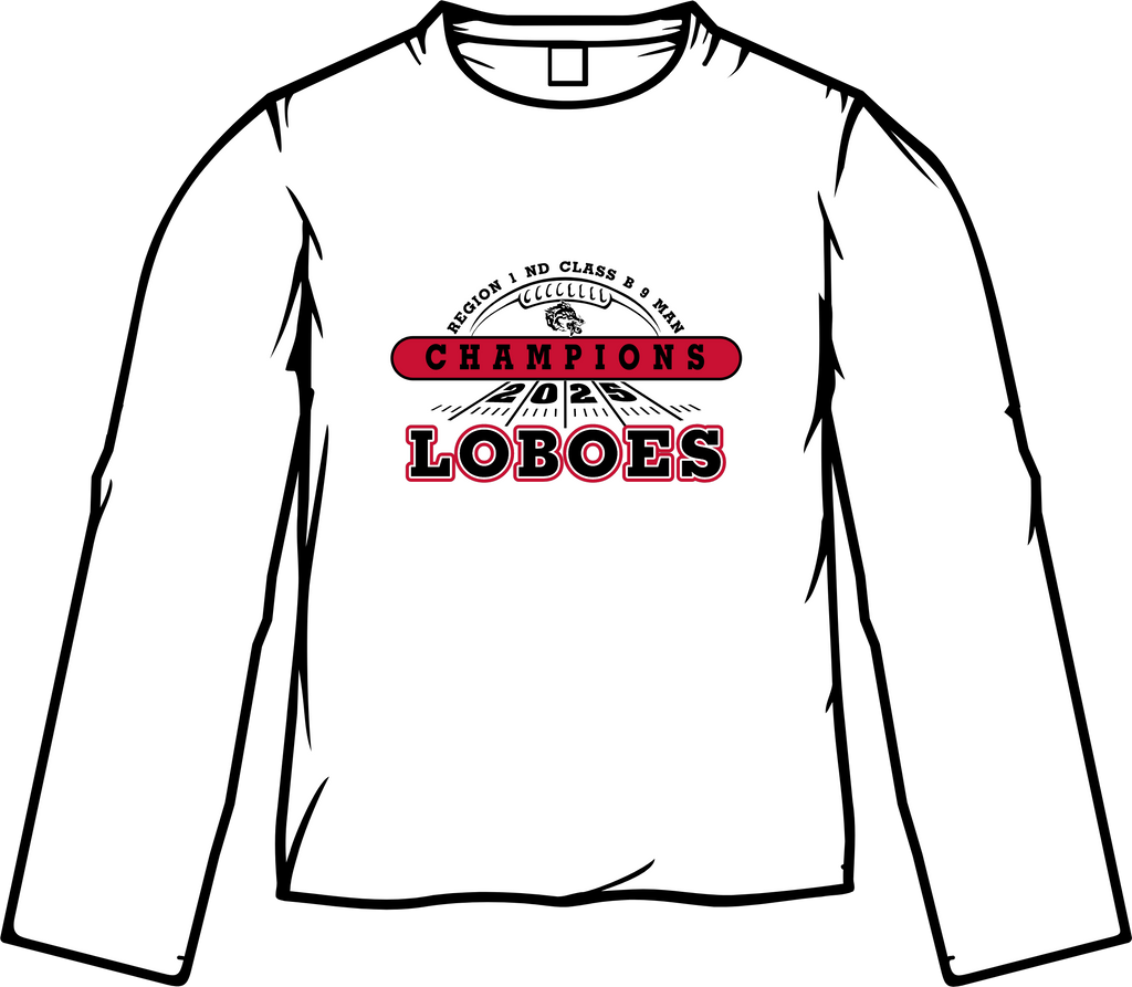 2025 FB Reg Champs Long Sleeve T-Shirt