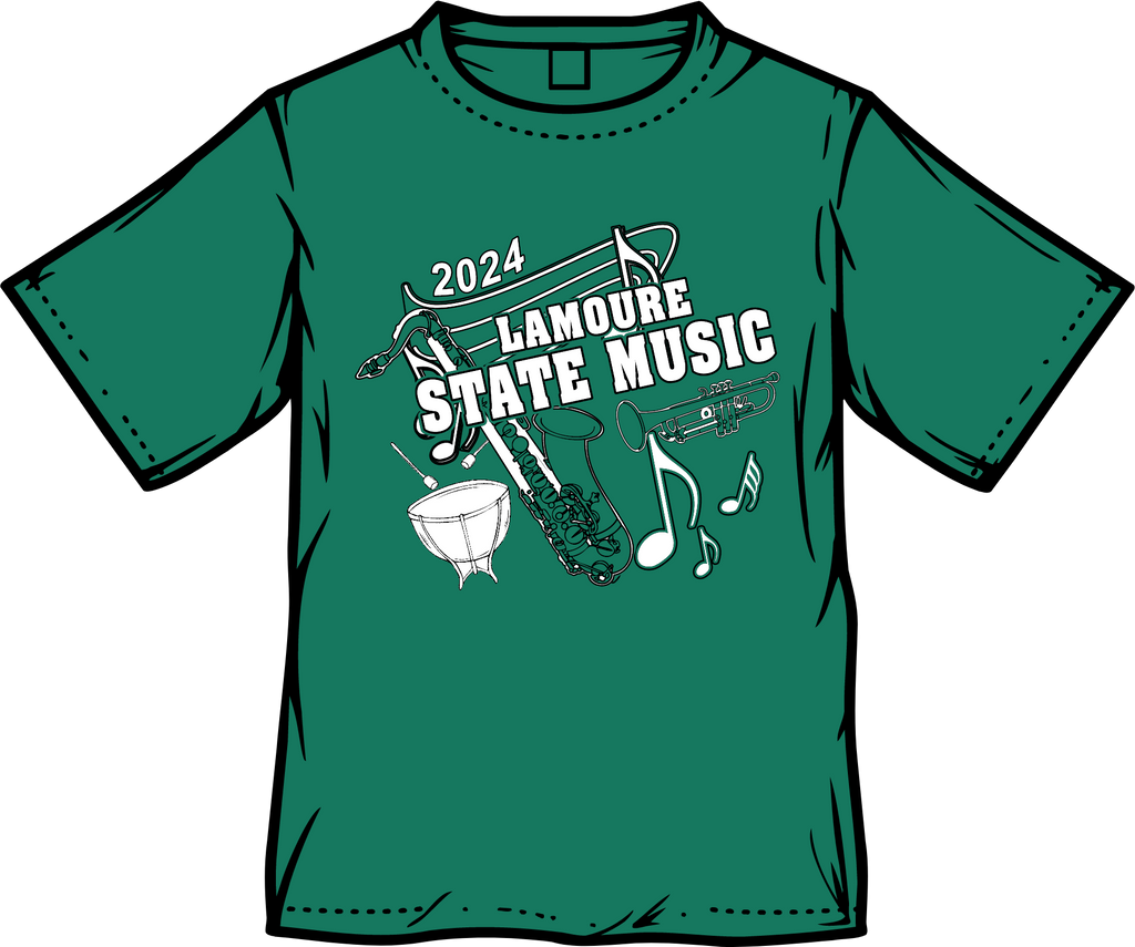State Music T-Shirt 2024