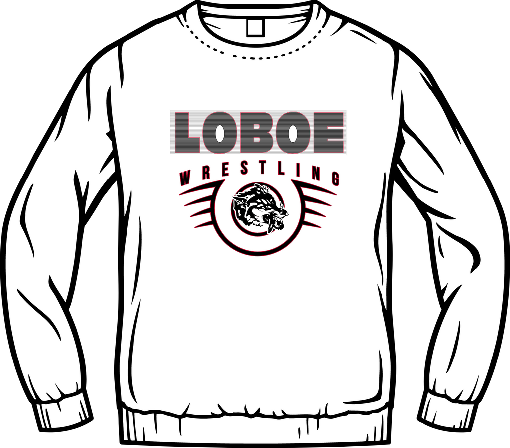 Wrestling Crewneck Sweatshirt 2025 Mat