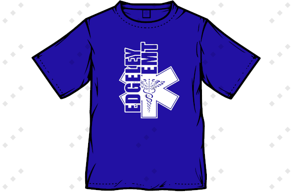 Edgeley EMT  Blue T-Shirt